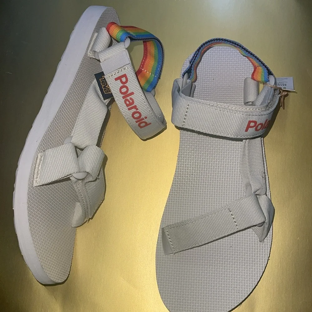 Teva Polaroid rainbow print sandal - Picture 1 of 12